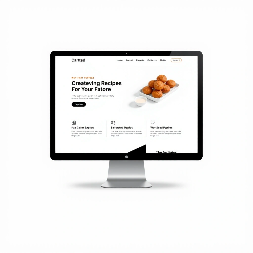 Clean, minimal interface design showcasing elegant typography and spacing